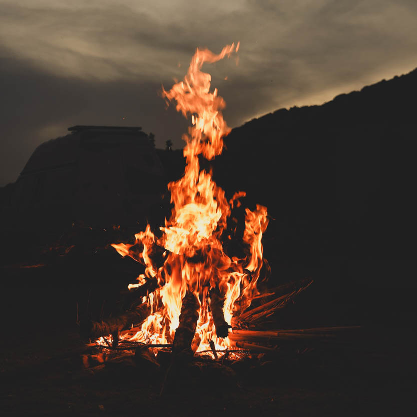 Lagerfeuer in Marokko aka der Preis bei NOMADMAROC ist heiß.