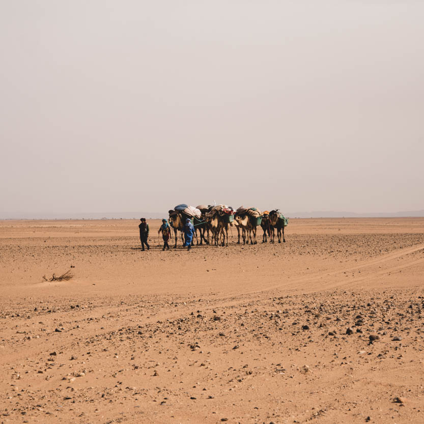 Keine Konvoifahrten bei Gruppenreisen, sprich keine Karawane wie in der Sahara.